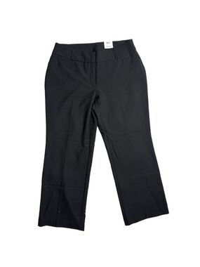 Alfani Black Straight-Leg Pull-On Dress Pants curvy plus sized 16W
